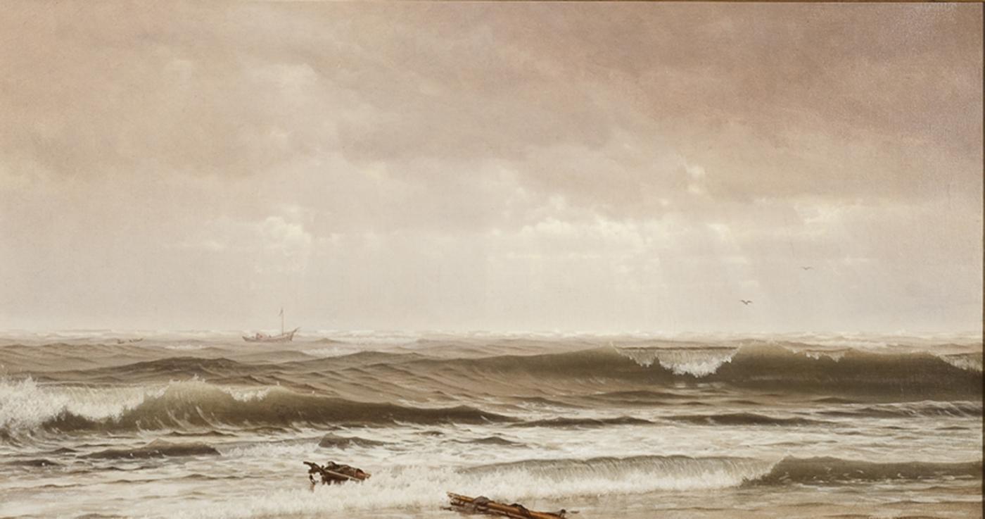 William Trost Richards Along The Shore New Jersey