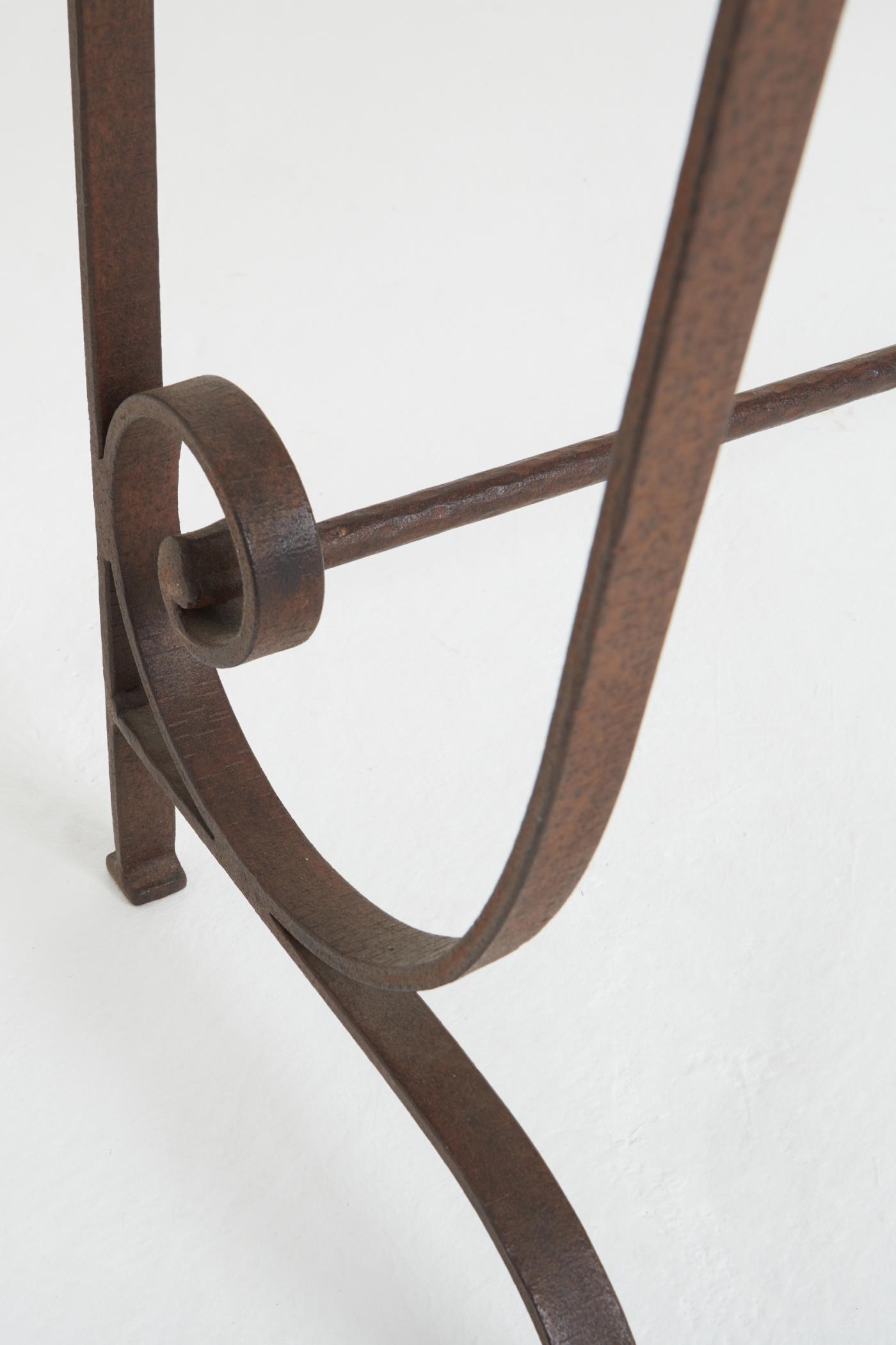 Wrought Iron Console Table