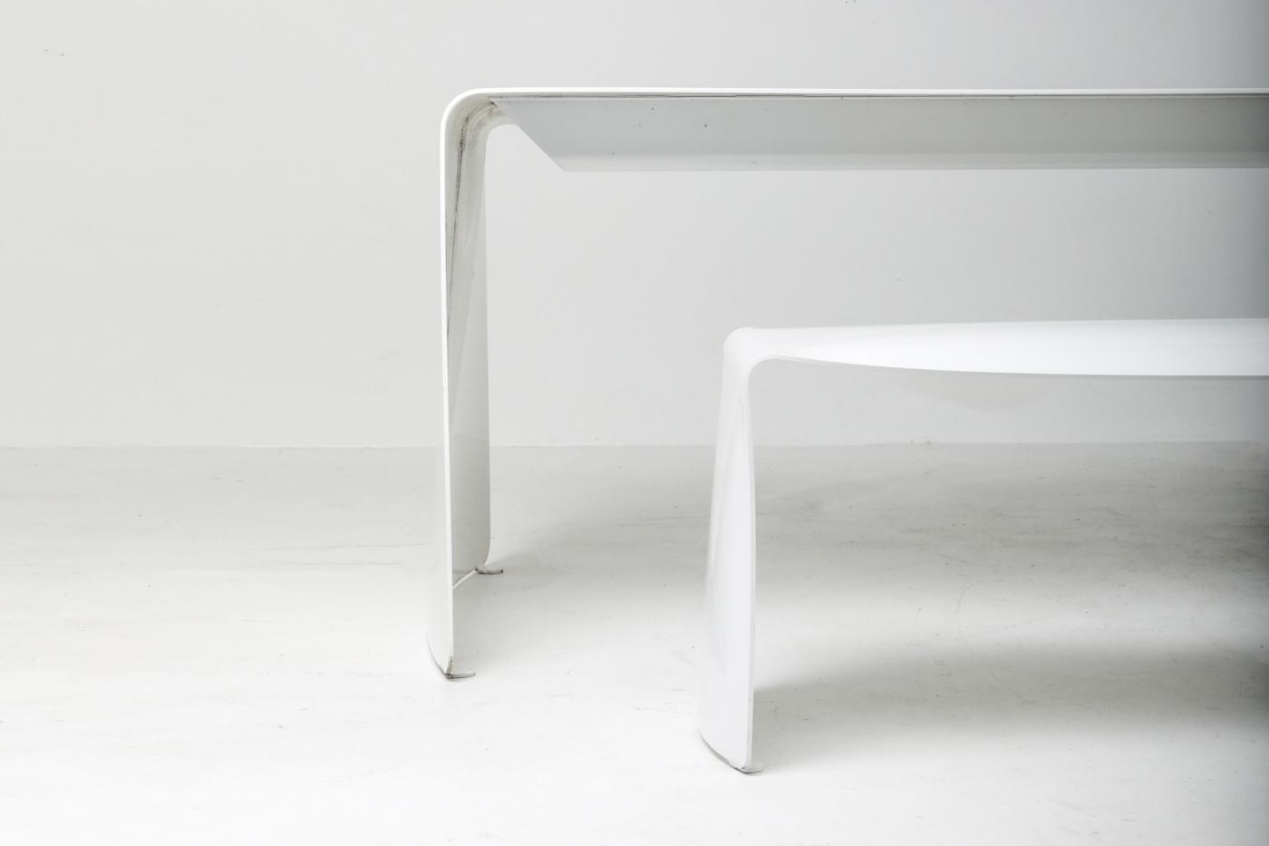 Xavier Lust Grande Table and bench by Xavier Lust for MDF Italia 2002