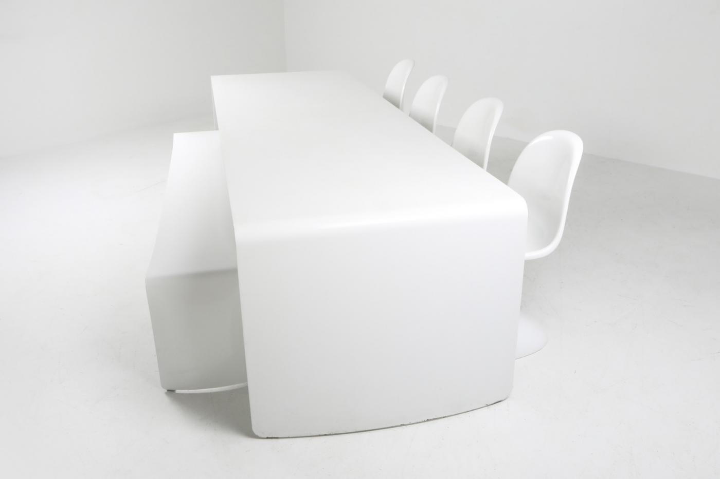 Xavier Lust Grande Table and bench by Xavier Lust for MDF Italia 2002